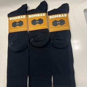 Bombas Black Dress Socks 3 Pairs